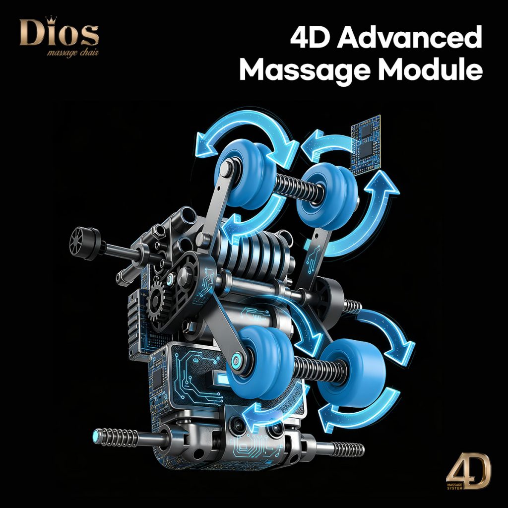 kahuna Dios Flexa Massage Chair World’s First 181° Full-Body Hyper-Extension Stretching Chair