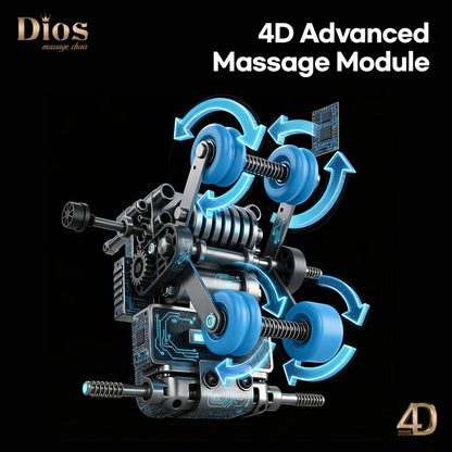 kahuna Dios Flexa Massage Chair World’s First 181° Full-Body Hyper-Extension Stretching Chair