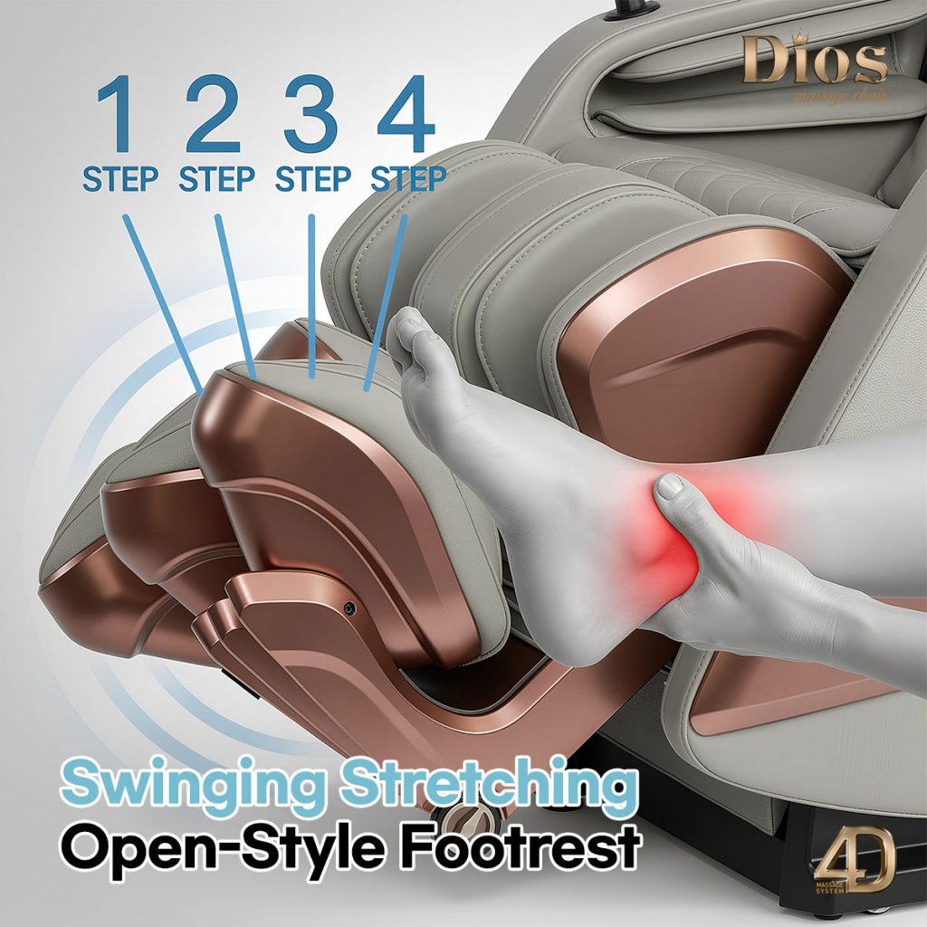 kahuna Dios Flexa Massage Chair World’s First 181° Full-Body Hyper-Extension Stretching Chair