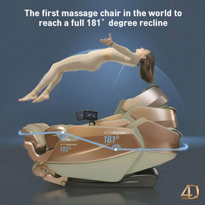 kahuna Dios Flexa Massage Chair World’s First 181° Full-Body Hyper-Extension Stretching Chair